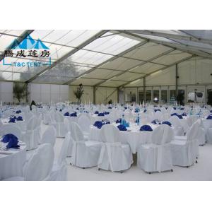 Buy cheap Transparent PVC Cover Outside Event Tents Selectable Size For Wedding Ceremony from wholesalers