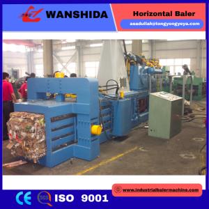 China 50T Horizontal Baler Machine Model Y82-50A Plastic Bottle Baling PLC System wholesale