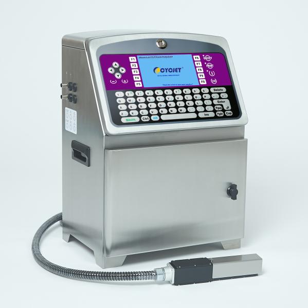 Pigment Ink Cij Continuous Inkjet Printer Expiry Date Coder For Carton Plastic