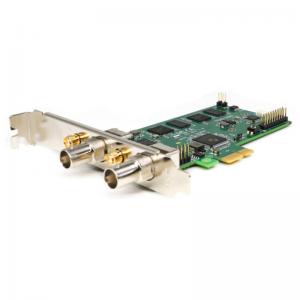 China PCIe 2 Channel HD SDI Video Capture Card for PC H.264 Encoding 1920x1080P60 Resolution on sale