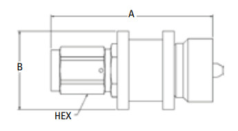 1500psi 0.25'' High Pressure Quick Release Coupling