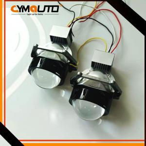 China 66W 3.0 Inch Car Headlight Bulb Bi Led Projector Lens 3 years Warranty on sale