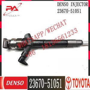 China Common rail injector 23670-51051 1kd injector nozzle 23670-51051 for Japan car on sale