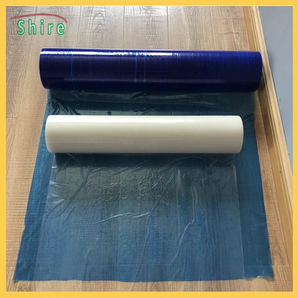 125mm Width Floor Protection Film Anti Dirt Against Wall Painting