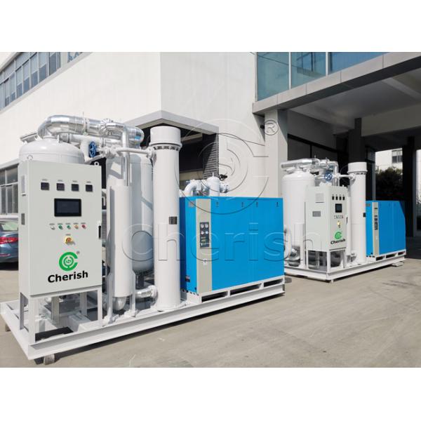 Unattended Operation PSA Oxygen Generator 12Nm3/Hr With PLC Control System