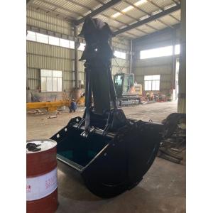Hydraulic Excavator Clamshell Bucket , Double Cylinders Clamshell Bucket For