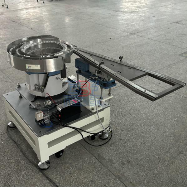 Dual Channel Vibratory Bowl Feeder Bottle Crown Lid Vibrating Cap Feeder