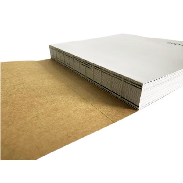 ISO Coloring Book Printing 280GSM Brown Kraft Paper Cover Joural Custom Picture Book Printing