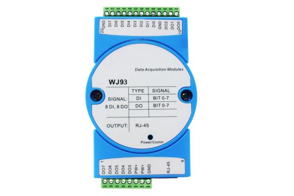 Quality LS-WJ93 8 Channels counter Input 8DO supports PWM output, MODBUS TCP module for sale
