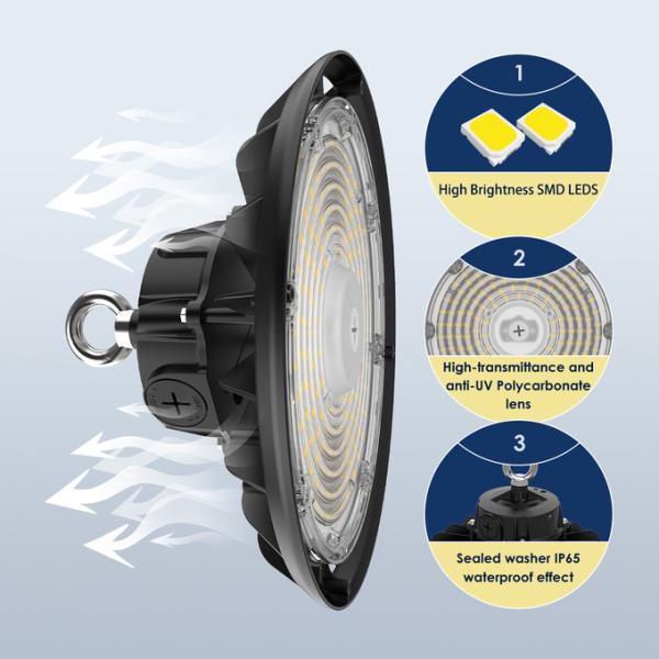 High CRI Waterproof LED High Bay Light Ip65 For Gym / Workshop