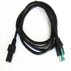 China Multi Color 12 V USB Power Cable / USB Splitter Cable POS Terminals 8 Pin Connector wholesale