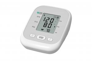 China LCD ABS Arm Cuff Blood Pressure Monitor , Plastic Upper Arm Blood Pressure Monitor wholesale