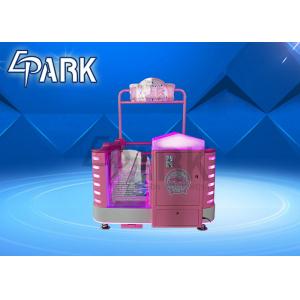 Amusement park batch children play stepping screen interactive lottery game