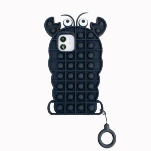 China TPU Push Pop It Fidget Toy Phone Case Stress Relief For Iphone 12 wholesale