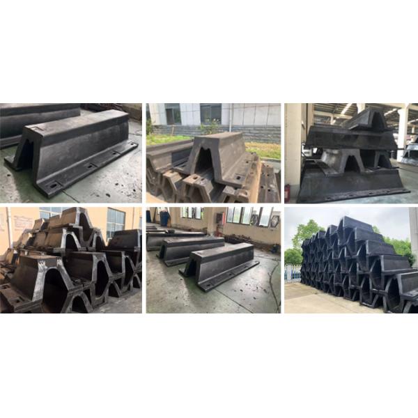 Marine Customizable V Type Dock Rubber Fender Good Shear Resistance