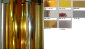 Glossy Chrome GOLD Vinly Car Wrap/golden film/signs and labels/golden wraps/mirror silver wraps