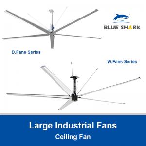China Large Industrial Fans, industrial hvls ceiling fan,  Warehouse fans, on sale