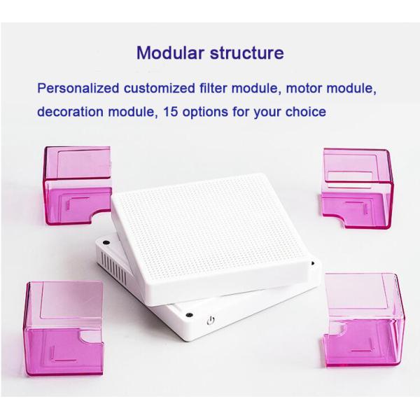 Auto Mini Dust H13 HEPA Negative Ion Generator Air Purifier
