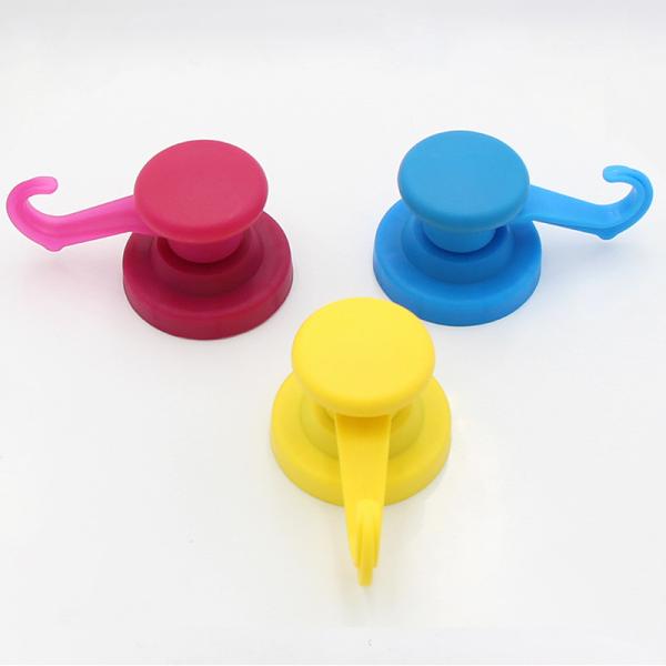 Plastic Strong Magnetic Hook Big Size Colorful Home Use Custom