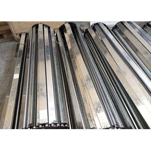 SS316 2000mm Width SS304 Flexible Metal Conveyor Belt