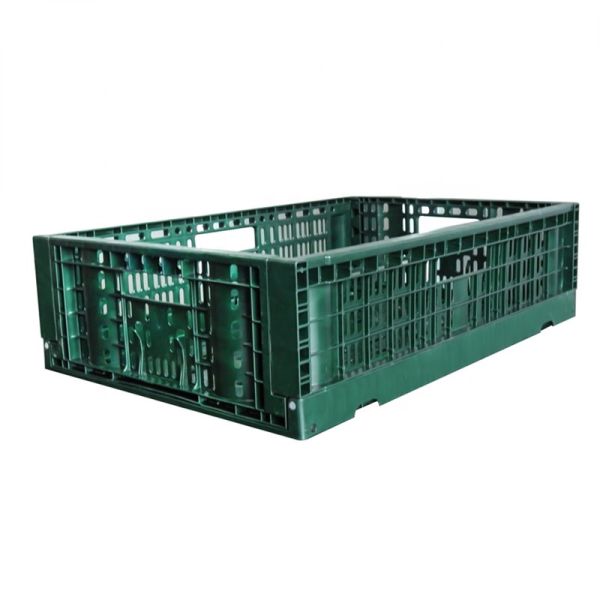 Cheap foldable plastic mesh fruit crate Manufacturer