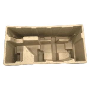 Buy cheap SGS Bagasse Paper Tray Packaging Eco Friendly OEM Acceptable from wholesalers