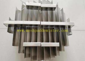 China Ss304 Filter Custom Hooks Vane Pack Mist Eliminator on sale