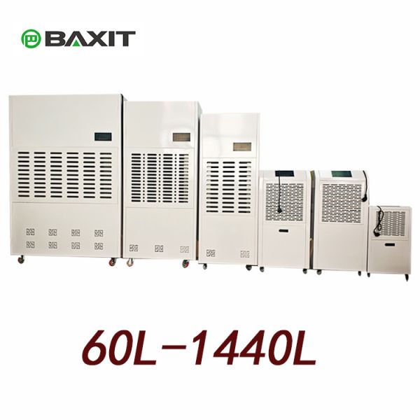 High-Efficiency Portable Industrial Dehumidifier 180 L per Day Humidity Reducer Machine for Wine cellar