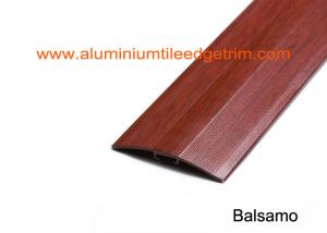 Wood To Tile Aluminium Floor Trims , Metal Transition Strips For Vinyl Flooring