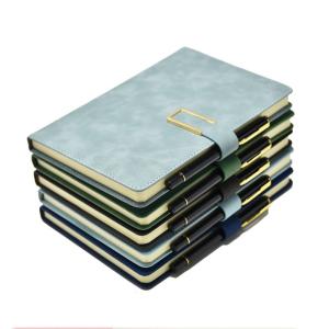 China CMYK Pantone Custom Hardback Book Printing A5 Pu Leather Hardcover wholesale