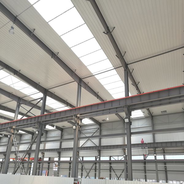 Q235 Steel Structure Workshop Prefab Metal Warehouse SGS Certificate