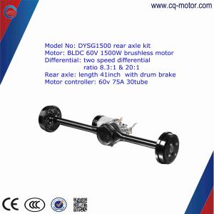 Buy cheap >800W Power and 48~60v Voltage 850w/1000w Electric Rickshaw Open Body Type motor from wholesalers