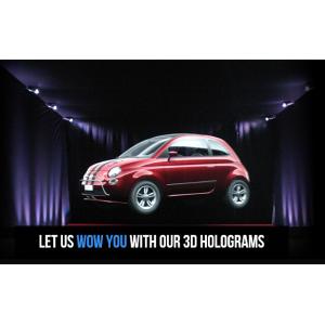 China Holographic Stage 3D Projection System For Music Concerts , Live Events wholesale