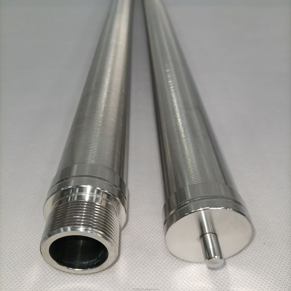 Stainless Steel 304 Johnson Wedge Wire Screen 200 Micron Filter Mesh