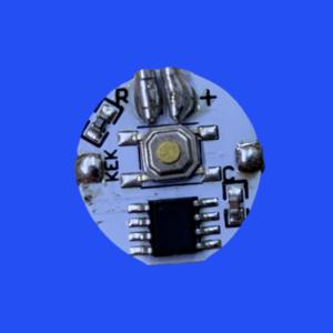 China KEK 4-Mode Microlight LED Flasher Chip Board with Replaceable 2-Pin LEDs Multi-Color Strobe &amp; Flash Modes wholesale