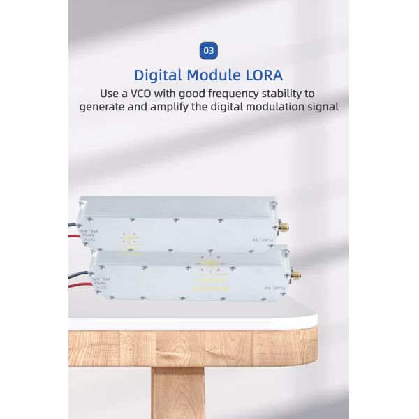 720-1020MHz 50W GaN Module Anti Drone Anti Fpv Anti Dji Anti Autel Fpv Suppresor 700-1000MHz RF Module