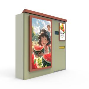 Prepared Pizza 49" Warm Food Vending Machines With Inventory Software