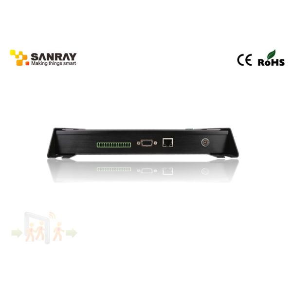 Linux System Long Range Four Port RFID Reader , Handheld rfid portable reader Free SDK