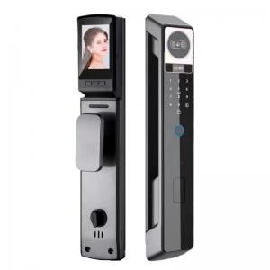 China Custom Biometric Front Door Lock Fingerprint Deadbolt Lock With App on sale