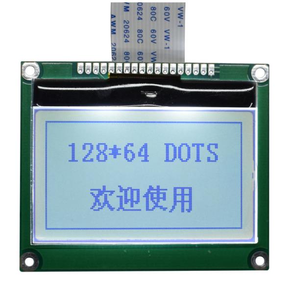 Quality COG Bonding Mode Dot Matrix LCD Display Module Flat Rectangle ISO9001:2008 / ROHS Certified for sale