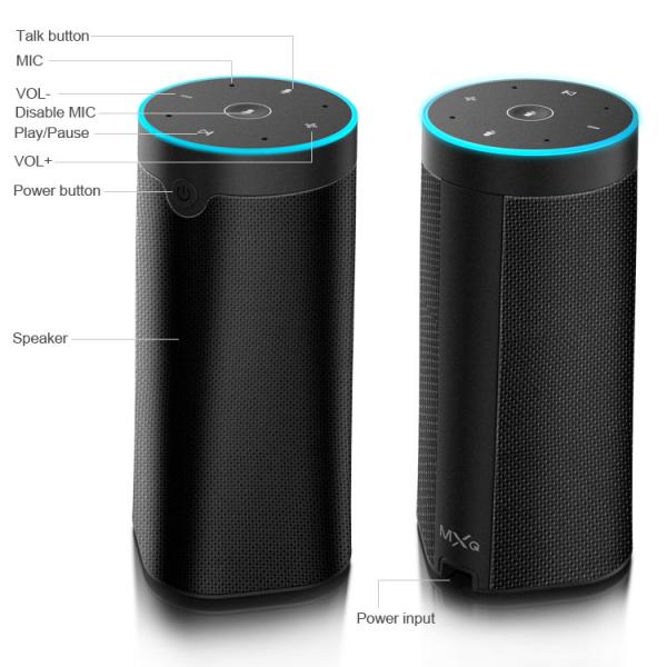 Double Sound Track Wireless Stereo Speakers , 5W*2 Wireless House Speakers
