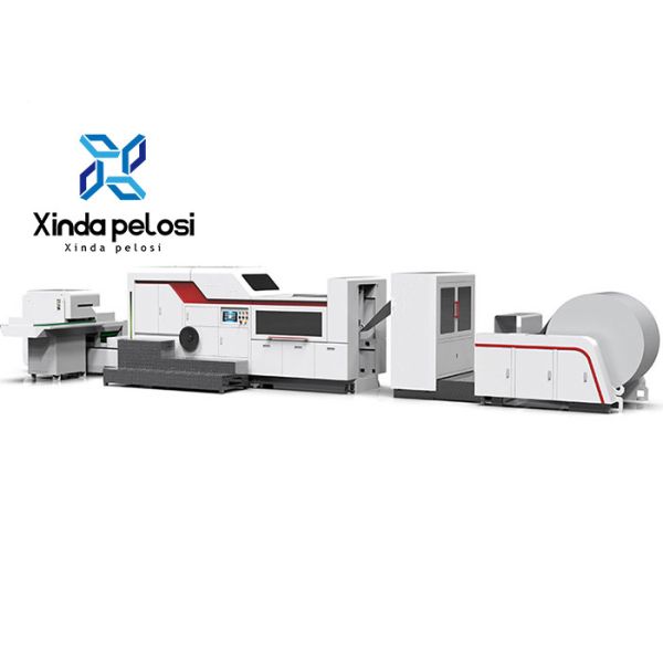 Eco Friendly Triangular Food Paper Bag Making Machine 110v 220V 380V