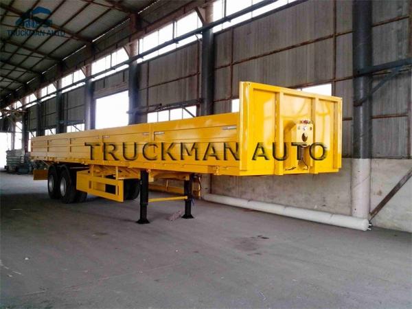 Quality 40ft Container Type  Side Wall Semi Trailer With Jost Brand Tractor Pin for sale