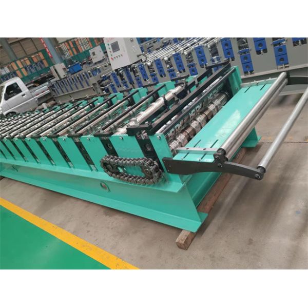 High Speed Steel Floor Deck Machine 0.8 - 1.5mm Thickness Customized