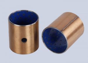 China Blue POM Boundary Lubricating Bearings Low-Carbon Steel + Copper Powder wholesale