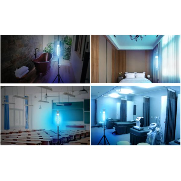 Germicidal Sanitizer UVC Corn Light 60W 254nm Ozone Free 360 Degree Disinfection