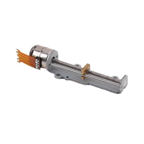 10mm Diameter Micro Slider Screw Stepper Motor Copper Slider With Bracket Linear Stepper Motor