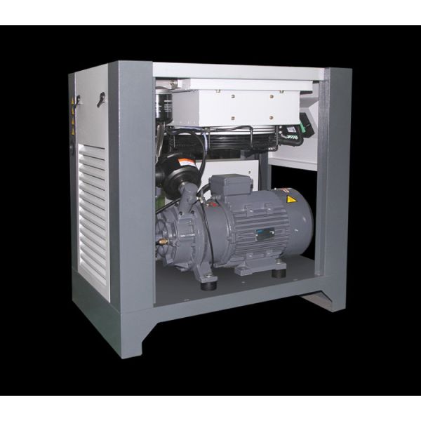 Low Noise Cabinet Mini 2.2KW 8bar Scroll Type Air Compressor