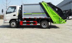 China Mini 3 Ton Compactor Small Garbage Truck Euro 3 Engine Power 90-150HP wholesale
