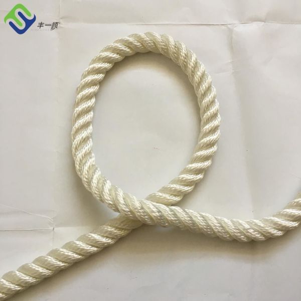 3 Strand Nylon Marine Mooring Rope Twisted 16mm